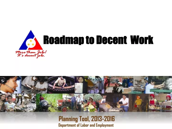 roadmap to decent work