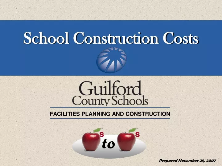 school construction costs