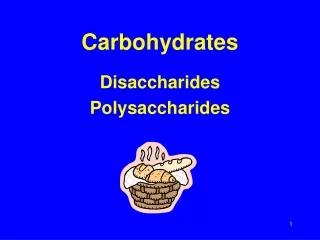 carbohydrates