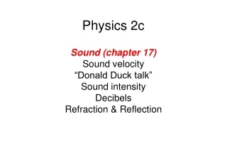 Physics 2c
