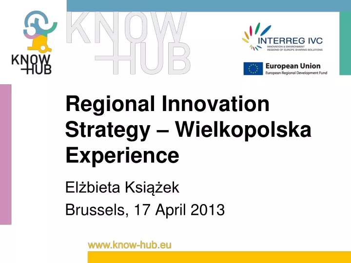 regional innovation strategy wielkopolska experience