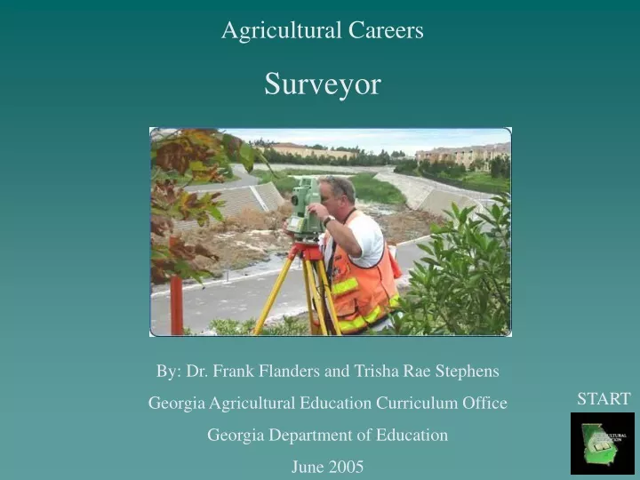 agricultural careers surveyor