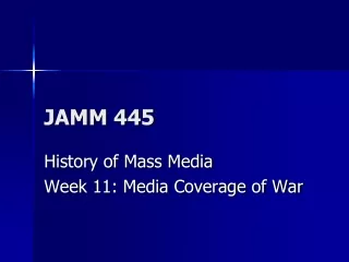 JAMM 445
