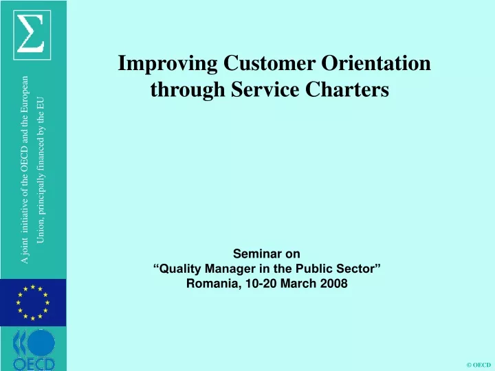 improving customer orientation through service