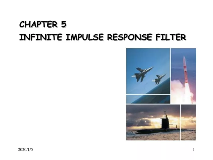 chapter 5 infinite impulse response filter