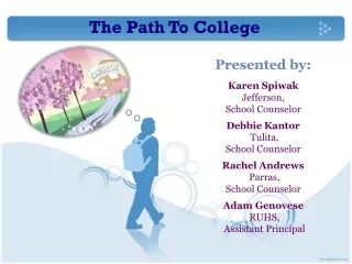 The  Path  To  College