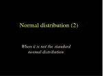 Normal Distribution & Standard Normal Distribution - slide 1