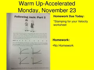 Warm Up-Accelerated Monday, November 23