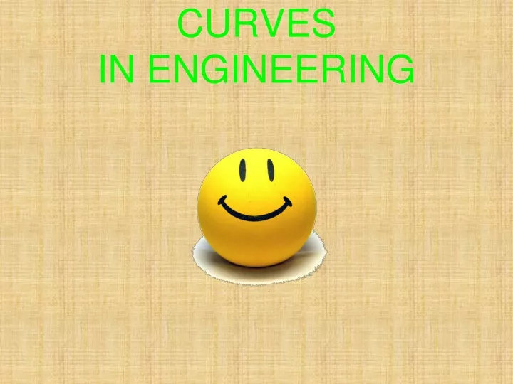 curves in engineering