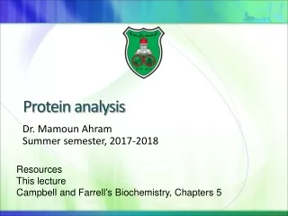 Protein analysis