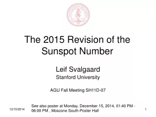 The 2015 Revision of the Sunspot Number