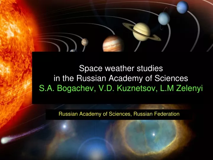 russian academy of sciences russian federation