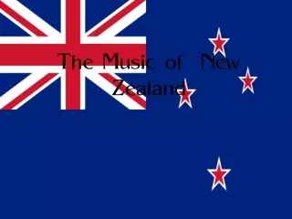 The Music of  New  Zealand