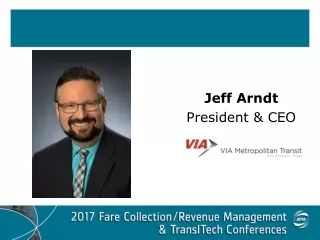 Jeff Arndt President &amp; CEO