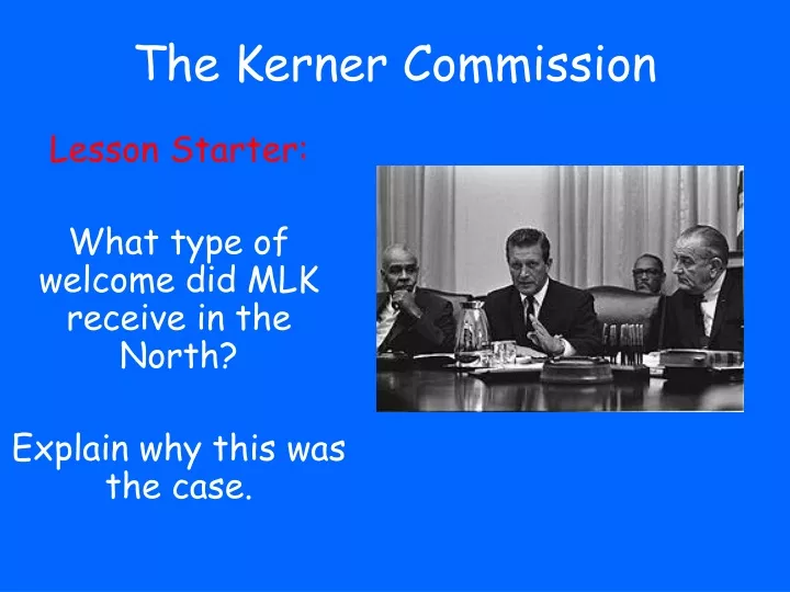 the kerner commission
