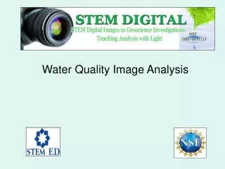 Water Quality Image Analysis