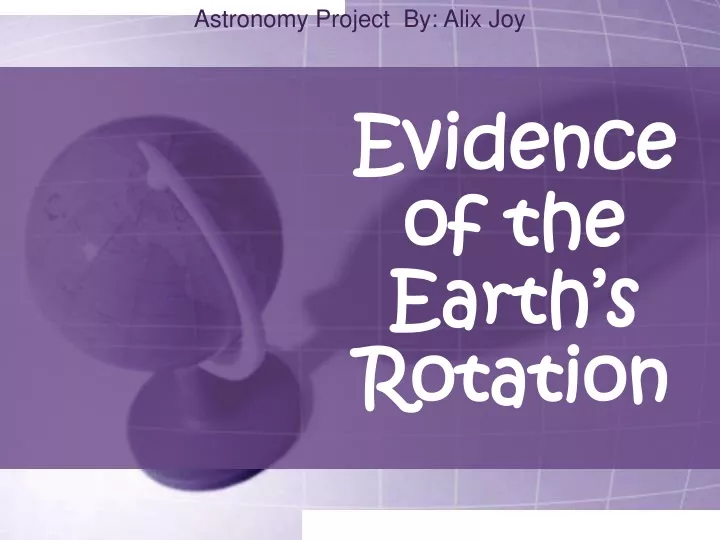 astronomy project by alix joy
