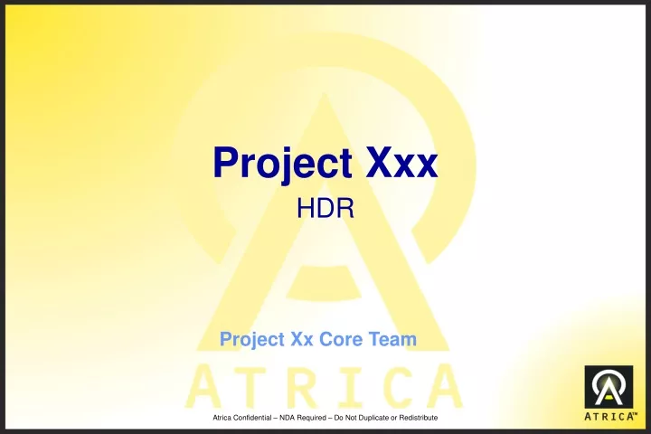 project xxx