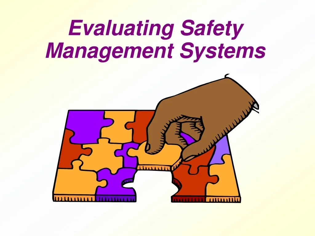 Ppt Evaluating Safety Management Systems Powerpoint Presentation