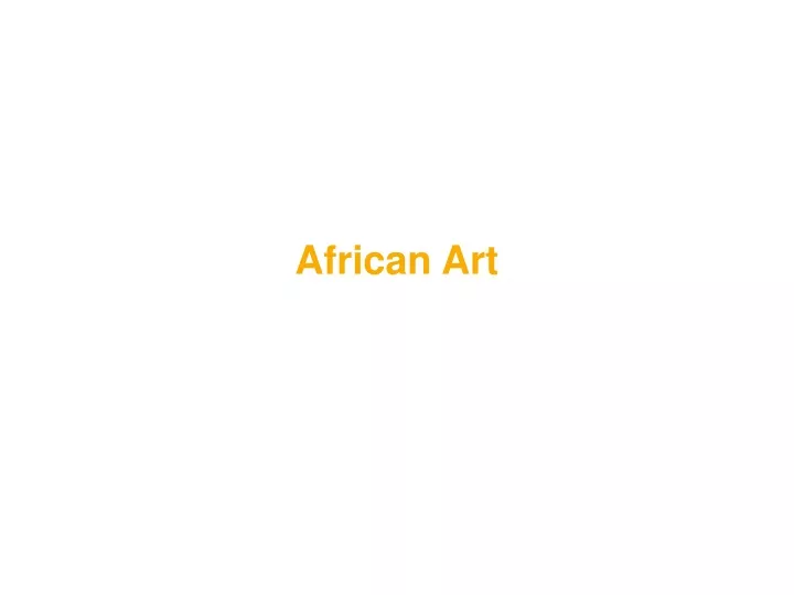 african art