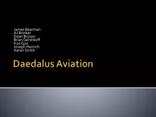 Daedalus  Aviation