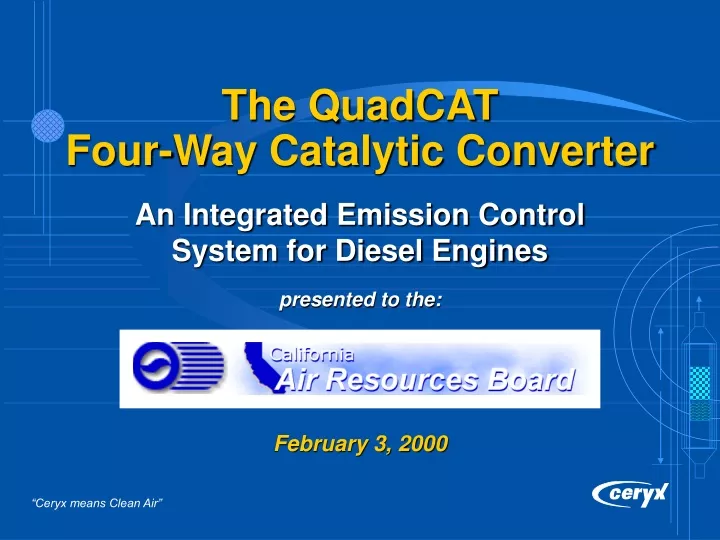 the quadcat four way catalytic converter