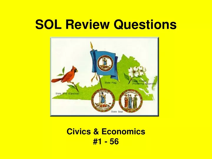 sol review questions