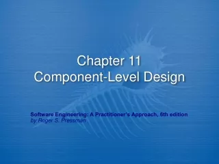 Chapter 11 Component-Level Design