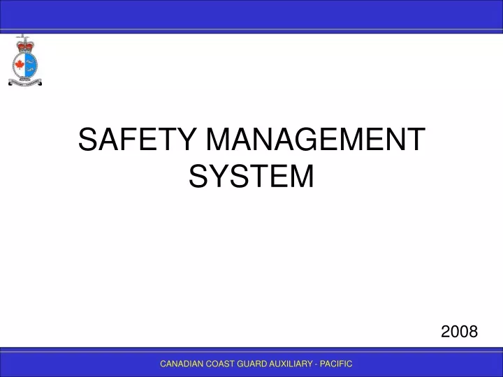 safety management system