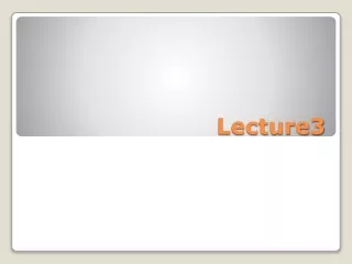 Lecture3