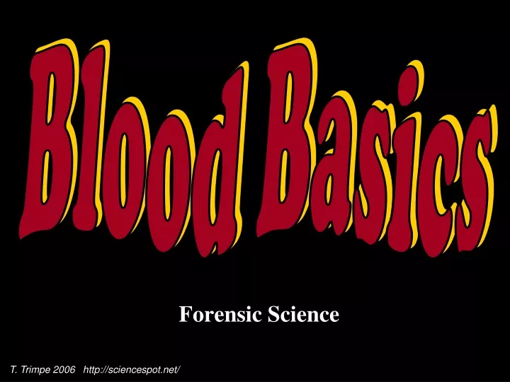 forensic science