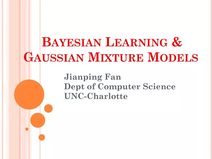 bayesian learning gaussian mixture models