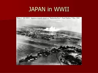 JAPAN in WWII