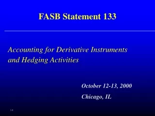 FASB Statement 133