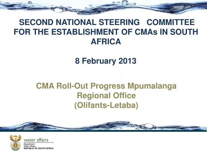 second national steering committee