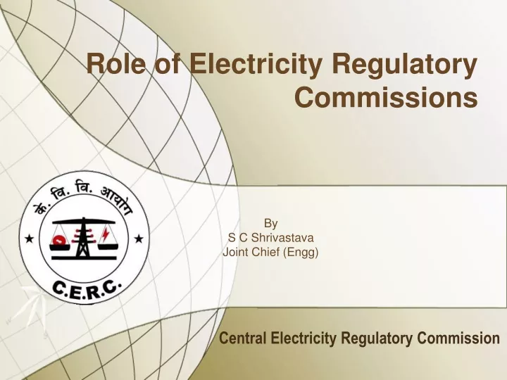 role of electricity regulatory commissions