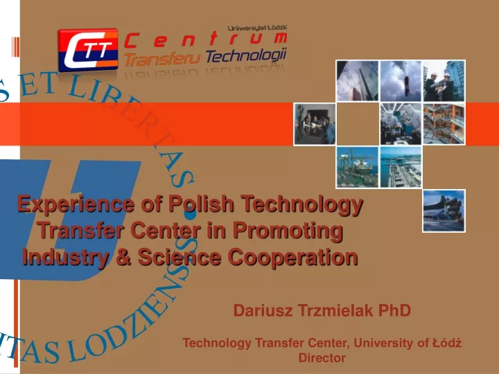 experience of polish technology transfer center