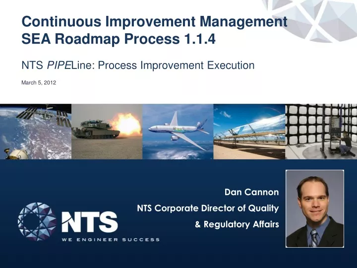 continuous improvement management sea roadmap process 1 1 4