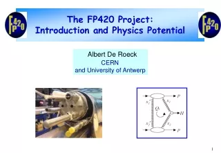 The FP420 Project: Introduction and Physics Potential