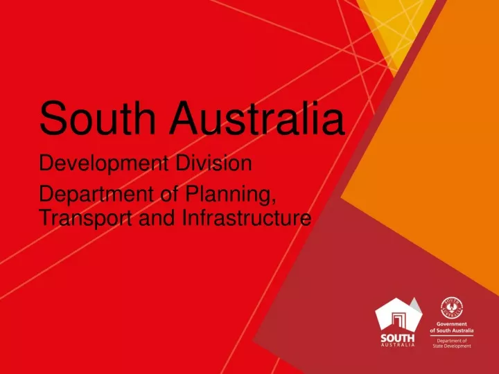 south australia development division department