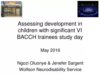 Assessing development in children with significant VI BACCH trainees study day