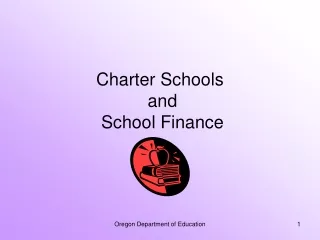 Charter Schools  and  School Finance