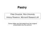 Pastry - slide 1