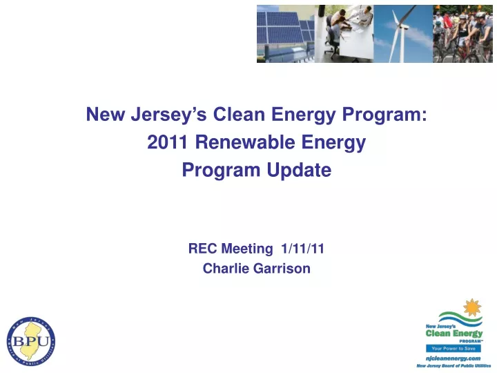 new jersey s clean energy program 2011 renewable