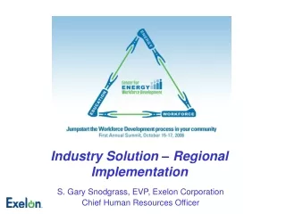S. Gary Snodgrass, EVP, Exelon Corporation Chief Human Resources Officer