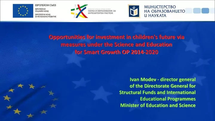 opportunities for investment in children s future