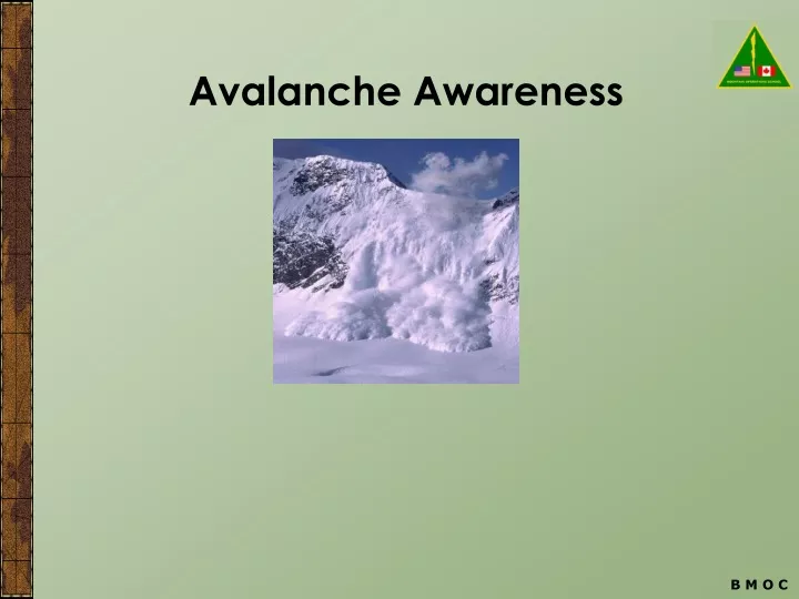 avalanche awareness