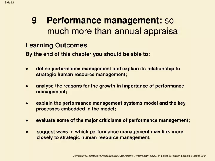 9 performance management so much more than annual appraisal