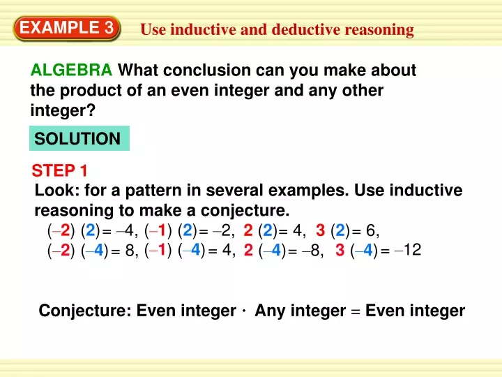 conjecture even integer any integer even integer