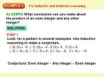 Conjecture on Product of Even Integer - slide 1